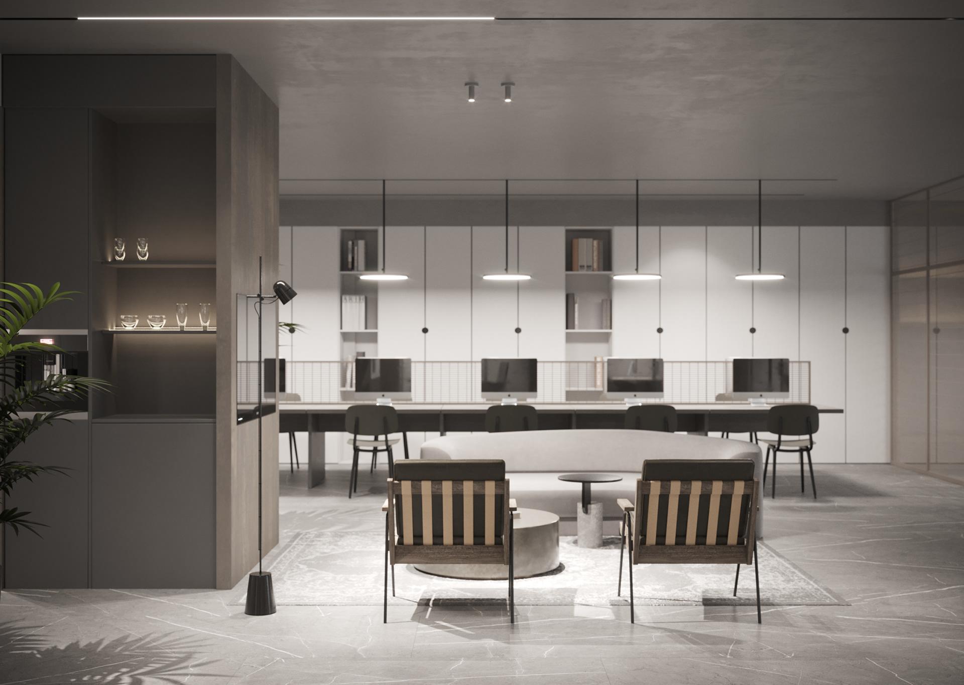 办公空间Office in ‎Riyadh -金麦道设计素材网www.jpg